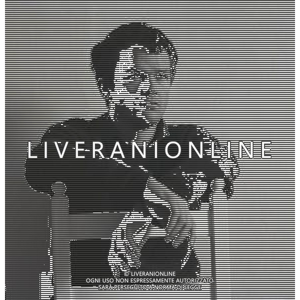 NEG- RETROSPETTIVA LOU CASTEL ATTORE  NELLA FOTO LOU CASTEL PSEUDONIMO DI ULV QUARZELL A ROMA NELL\'ANNO 1967 AG ALDO LIVERANI SAS