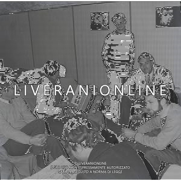 NEG- RETROSPETTIVA LOU CASTEL ATTORE  NELLA FOTO LOU CASTEL PSEUDONIMO DI ULV QUARZELL A ROMA NELL\'ANNO 1967  AG ALDO LIVERANI SAS