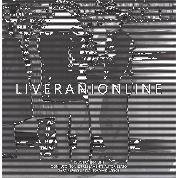 NEG- RETROSPETTIVA LOU CASTEL ATTORE  NELLA FOTO LOU CASTEL PSEUDONIMO DI ULV QUARZELL A ROMA NELL\'ANNO 1967  AG ALDO LIVERANI SAS