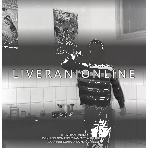 NEG- RETROSPETTIVA LOU CASTEL ATTORE  NELLA FOTO LOU CASTEL PSEUDONIMO DI ULV QUARZELL A ROMA NELL\'ANNO 1967  AG ALDO LIVERANI SAS
