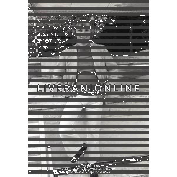 NEG- RETROSPETTIVA LOU CASTEL ATTORE NELLA FOTO LOU CASTEL PSEUDONIMO DI ULV QUARZELL A VENEZIA NELL\'ANNO 1982 AG ALDO LIVERANI SAS