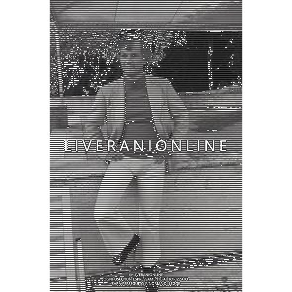 NEG- RETROSPETTIVA LOU CASTEL ATTORE NELLA FOTO LOU CASTEL PSEUDONIMO DI ULV QUARZELL A VENEZIA NELL\'ANNO 1982 AG ALDO LIVERANI SAS
