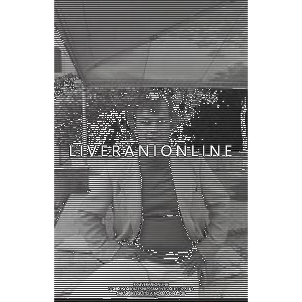 NEG- RETROSPETTIVA LOU CASTEL ATTORE NELLA FOTO LOU CASTEL PSEUDONIMO DI ULV QUARZELL A VENEZIA NELL\'ANNO 1982 AG ALDO LIVERANI SAS