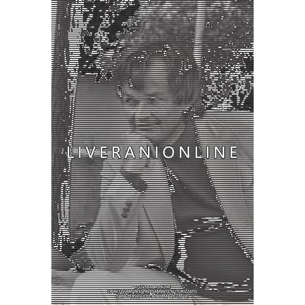 NEG- RETROSPETTIVA LOU CASTEL ATTORE NELLA FOTO LOU CASTEL PSEUDONIMO DI ULV QUARZELL A VENEZIA NELL\'ANNO 1982 AG ALDO LIVERANI SAS
