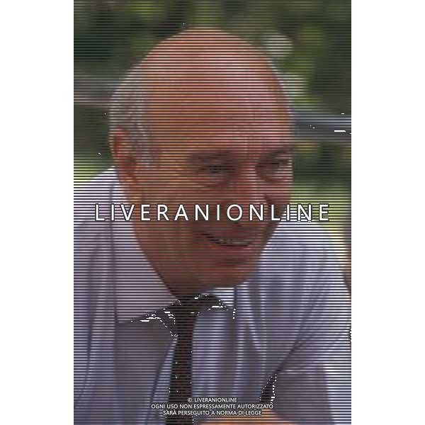 DIAP-RETROSPETTIVA GIULIANO MONTALDO REGISTA NELLA FOTO GIULIANO MONTALDO A VENEZIA NELL\'ANNO 1987 REGISTA DEL FILM “GLI OCCHIALI D\'ORO“ FOTO DAVIDE MANDRINI-AG ALDO LIVERANI SAS
