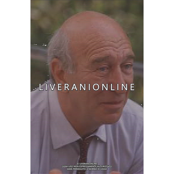 DIAP-RETROSPETTIVA GIULIANO MONTALDO REGISTA NELLA FOTO GIULIANO MONTALDO A VENEZIA NELL\'ANNO 1987 REGISTA DEL FILM “GLI OCCHIALI D\'ORO“ FOTO DAVIDE MANDRINI-AG ALDO LIVERANI SAS