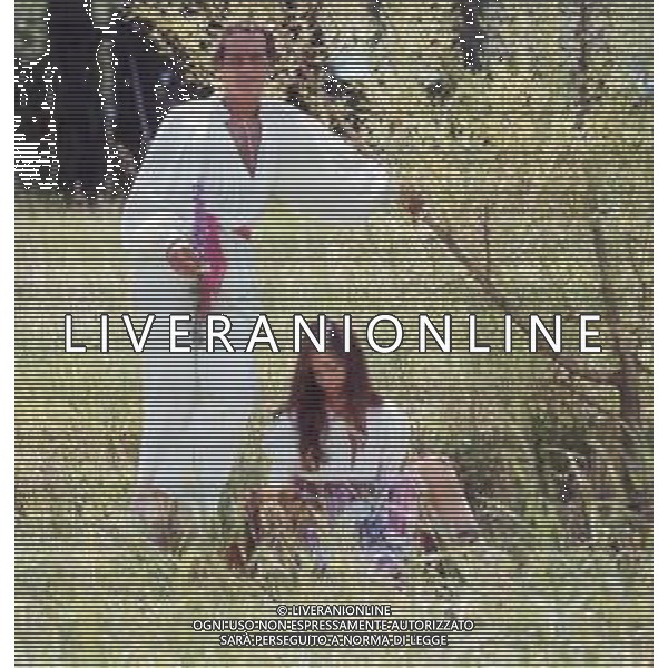 DIAP-RETROSPETTIVA PHILIPPE LEROY ATTORE NELLA FOTO PHILIPPE LEROY CON LA MOGLIE FRANCOISE LAURENT AG ALDO LIVERANI SAS
