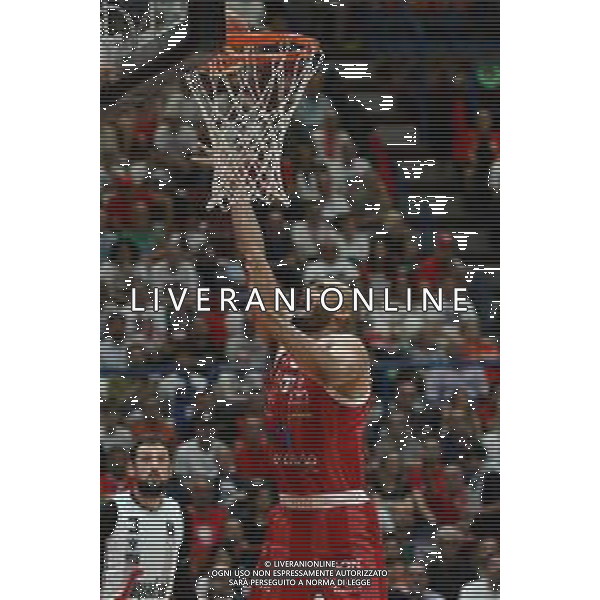 TVRG Olimpia Milano vs Virtus Bologna nella foto Shavon Shields (Olimpia Milano) EA7 Emporio Armani Milano vs Virtus Segafredo Bologna Assago (MI) 11-06-2024 Mediolanum Forum Playoff Campionato Serie A UnipolSai Gara 3 finale scudetto foto Roberto Garavaglia/Agenzia Aldo Liverani sas/AGENZIA ALDO LIVERANI SAS