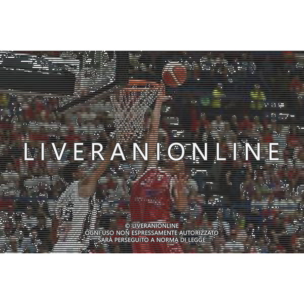 TVRG Olimpia Milano vs Virtus Bologna nella foto Shavon Shields (Olimpia Milano) EA7 Emporio Armani Milano vs Virtus Segafredo Bologna Assago (MI) 11-06-2024 Mediolanum Forum Playoff Campionato Serie A UnipolSai Gara 3 finale scudetto foto Roberto Garavaglia/Agenzia Aldo Liverani sas/AGENZIA ALDO LIVERANI SAS