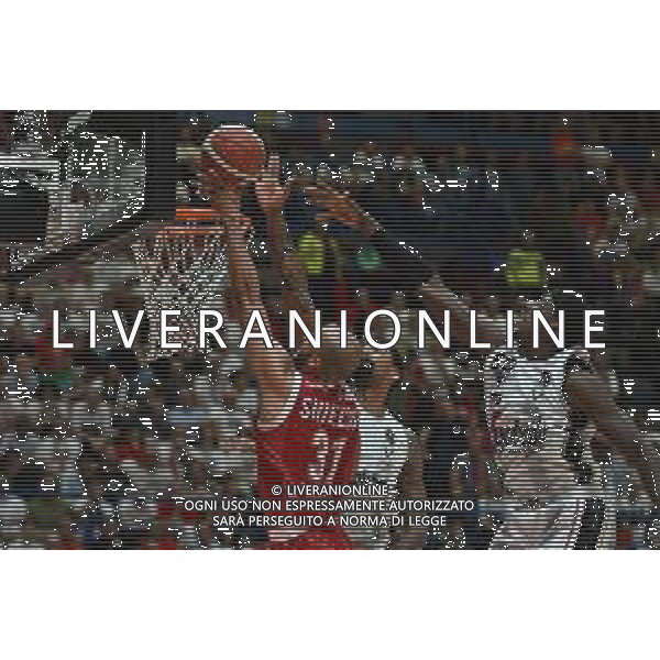TVRG Olimpia Milano vs Virtus Bologna nella foto Shavon Shields (Olimpia Milano) EA7 Emporio Armani Milano vs Virtus Segafredo Bologna Assago (MI) 11-06-2024 Mediolanum Forum Playoff Campionato Serie A UnipolSai Gara 3 finale scudetto foto Roberto Garavaglia/Agenzia Aldo Liverani sas/AGENZIA ALDO LIVERANI SAS