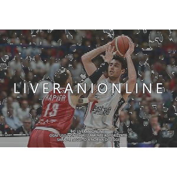 TVRG Olimpia Milano vs Virtus Bologna nella foto Alessandro Pajola (Virtus Bologna) EA7 Emporio Armani Milano vs Virtus Segafredo Bologna Assago (MI) 11-06-2024 Mediolanum Forum Playoff Campionato Serie A UnipolSai Gara 3 finale scudetto foto Roberto Garavaglia/Agenzia Aldo Liverani sas/AGENZIA ALDO LIVERANI SAS