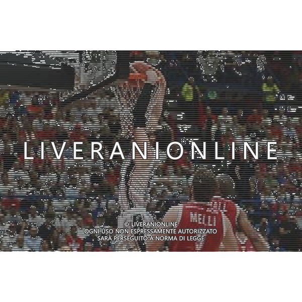 TVRG Olimpia Milano vs Virtus Bologna nella foto Tornike Shengelia (Virtus Bologna) EA7 Emporio Armani Milano vs Virtus Segafredo Bologna Assago (MI) 11-06-2024 Mediolanum Forum Playoff Campionato Serie A UnipolSai Gara 3 finale scudetto foto Roberto Garavaglia/Agenzia Aldo Liverani sas/AGENZIA ALDO LIVERANI SAS