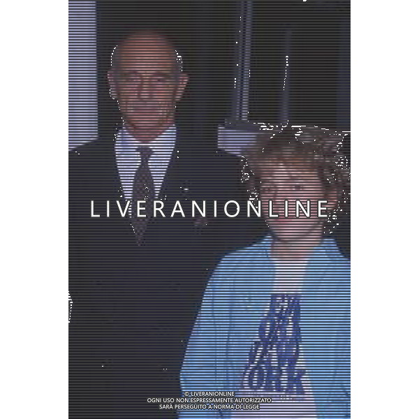 DIAP-RETROSPETTIVA PHILIPPE LEROY ATTORE NELLA FOTO PHILIPPE LEROY CONN ITALO NARDULLI A ROMA NELL\'ANNO 1987 FOTO EDGARDO DELLA SCORCIOSA-AG ALDO LIVERANI SAS