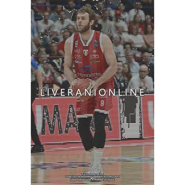TVRG Olimpia Milano vs Virtus Bologna nella foto Nicolo\' Melli (Olimpia Milano) EA7 Emporio Armani Milano vs Virtus Segafredo Bologna Assago (MI) 11-06-2024 Mediolanum Forum Playoff Campionato Serie A UnipolSai Gara 3 finale scudetto foto Roberto Garavaglia/Agenzia Aldo Liverani sas/AGENZIA ALDO LIVERANI SAS