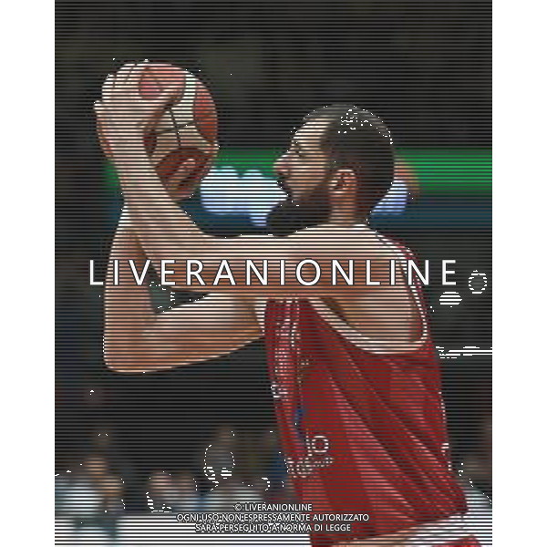 TVRG Olimpia Milano vs Virtus Bologna nella foto Nikola Mirotic (Olimpia Milano) EA7 Emporio Armani Milano vs Virtus Segafredo Bologna Assago (MI) 11-06-2024 Mediolanum Forum Playoff Campionato Serie A UnipolSai Gara 3 finale scudetto foto Roberto Garavaglia/Agenzia Aldo Liverani sas/AGENZIA ALDO LIVERANI SAS