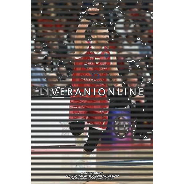 TVRG Olimpia Milano vs Virtus Bologna nella foto Stefano Tonut (Olimpia Milano) EA7 Emporio Armani Milano vs Virtus Segafredo Bologna Assago (MI) 11-06-2024 Mediolanum Forum Playoff Campionato Serie A UnipolSai Gara 3 finale scudetto foto Roberto Garavaglia/Agenzia Aldo Liverani sas/AGENZIA ALDO LIVERANI SAS