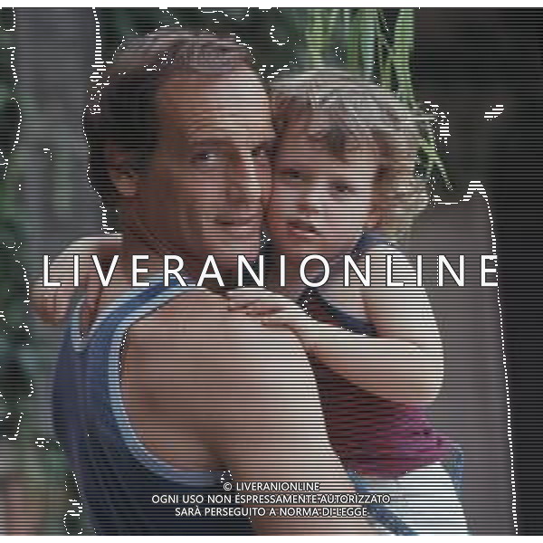 DIAP-RETROSPETTIVA PHILIPPE LEROY ATTORE NELLA FOTO PHILIPPE LEROY CON LA FIGLIA AG ALDO LIVERANI SAS 