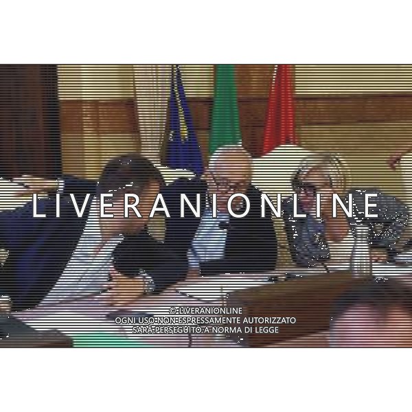 IMOLA 12 06 2024 CONSIGLIO COMUNALE Quadruplicamento Ferrovia Bologna-Castel Bolognese DIBATTITO PUBBLICO NUOVE LINEE FERROVIARIE PRESENTI ING E ARCH.DEL RFI SINDACI E I CITTADINI NELLA FOTO SINDACO DI IMOLA MARCO PANIERI E ASSESSORE MICHELE ZANELLI E ELISABETTA MARCHETTI SINDACO DI CASTEL SAN PIETRO ©SANNA/AGENZIA ALDO LIVERANI SAS
