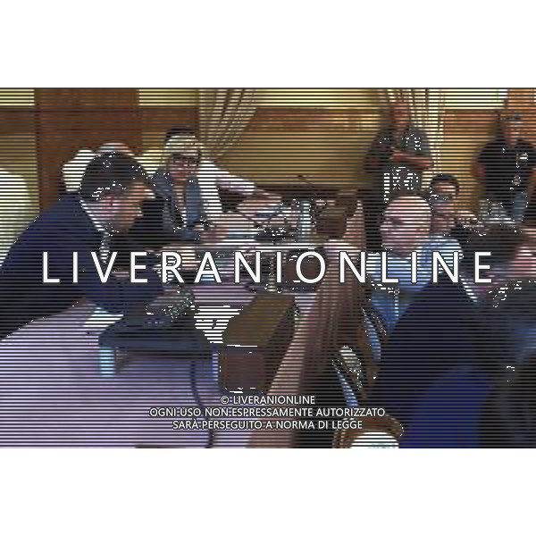 IMOLA 12 06 2024 CONSIGLIO COMUNALE Quadruplicamento Ferrovia Bologna-Castel Bolognese DIBATTITO PUBBLICO NUOVE LINEE FERROVIARIE PRESENTI ING E ARCH.DEL RFI SINDACI E I CITTADINI NELLA FOTO SINDACO DI IMOLA MARCO PANIERI E ANDREA PILLON RESPONSABILE DEL DIBATITTO PUBBLICO ©SANNA/AGENZIA ALDO LIVERANI SAS