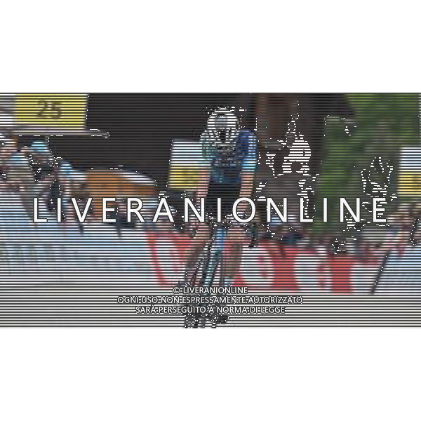 14-06-2024 Tour De Suisse; Tappa 06 Ulrichen - Blatten Belalp; 2024, Decathlon - Ag2r La Mondiale; Paret Peintre, Valentin; Blatten Belalp; ©SIROTTI / AGENZIA ALDO LIVERANI SAS