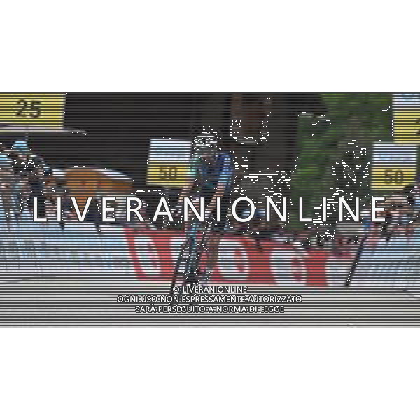 14-06-2024 Tour De Suisse; Tappa 06 Ulrichen - Blatten Belalp; 2024, Decathlon - Ag2r La Mondiale; Paret Peintre, Valentin; Blatten Belalp; ©SIROTTI / AGENZIA ALDO LIVERANI SAS