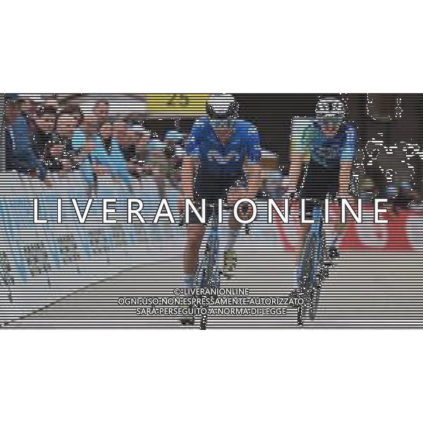 14-06-2024 Tour De Suisse; Tappa 06 Ulrichen - Blatten Belalp; 2024, Movistar; Sanchez, Pelayo; Blatten Belalp; ©SIROTTI / AGENZIA ALDO LIVERANI SAS