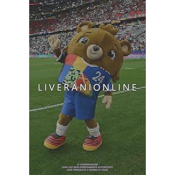 Germania vs Scozia nella foto l\'orso Albart mascotte ufficiale di EURO 2024 Monaco di Baviera (GER) 14-06-2024 Munich Football Arena Campionato Europeo di Calcio - UEFA EURO 2024 fase a gironi - gruppo A 1a giornata foto Roberto Garavaglia/Agenzia Aldo Liverani sas / AGENZIA ALDO LIVERANI SAS
