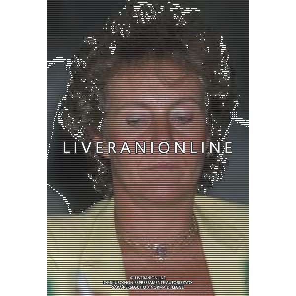 DIAP-RETROSPETTIVA MARGHERITA BONIVER POLITICA NELLA FOTO MARGHERITA BONIVER AG ALDO LIVERANI SAS