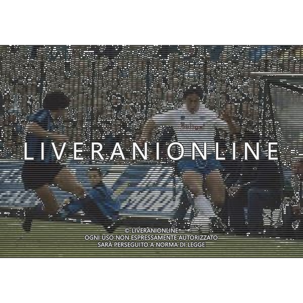 FERNANDO DE NAPOLI - NAPOLI CALCIO NEL 1986/1987 ©ARCHIVIO GIOVANNI LIVERANI/AGENZIA ALDO LIVERANI SAS
