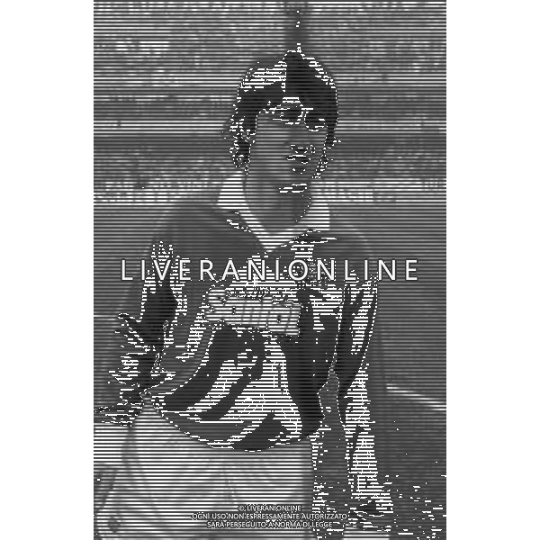 Neg- RETROSPETTIVA FERNANDO DE NAPOLI CALCIATORE NELLA FOTO FERNANDO DE NAPOLI CON LA MAGLIA DELL\'AVELLINO CALCIO AG ALDO LIVERANI SAS