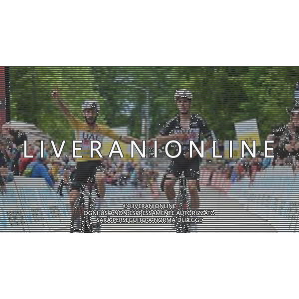 15-06-2024 Tour De Suisse; Tappa 07 Villars Sur Ollon - Villars Sur Ollon; 2024, Uae Team Emirates; Yates, Adam; Almeida, Joao; Villars Sur Ollon; ©SIROTTI/AGENZIA ALDO LIVERANI SAS