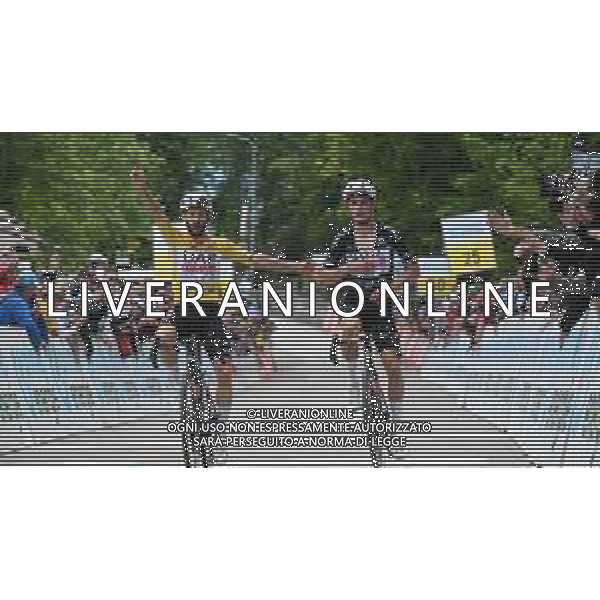 15-06-2024 Tour De Suisse; Tappa 07 Villars Sur Ollon - Villars Sur Ollon; 2024, Uae Team Emirates; Yates, Adam; Almeida, Joao; Villars Sur Ollon; ©SIROTTI/AGENZIA ALDO LIVERANI SAS