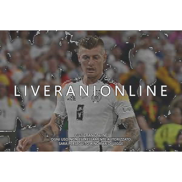 Germania vs Scozia nella foto Toni Kroos (Germania) Monaco di Baviera (GER) 14-06-2024 Munich Football Arena Campionato Europeo di Calcio - UEFA EURO 2024 fase a gironi - gruppo A 1a giornata foto Roberto Garavaglia/Agenzia Aldo Liverani sas/AGENZIA ALDO LIVERANI SAS