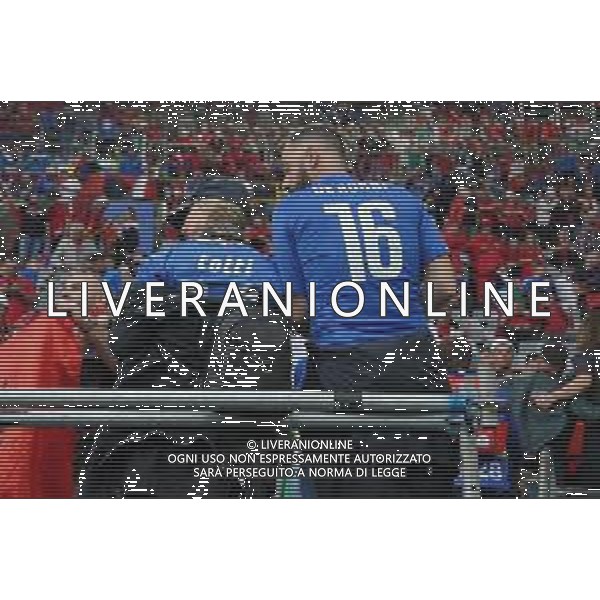 TVEM Supporters of Italy during the UEFA EURO 2024 group stage match between Albania and Italy at Westfalenstadion on June 15, 2024 in Dortmund, Germany. Photo by Emmanuele Mastrodonato/ag. Aldo Liverani sas/AGENZIA ALDO LIVERANI SAS