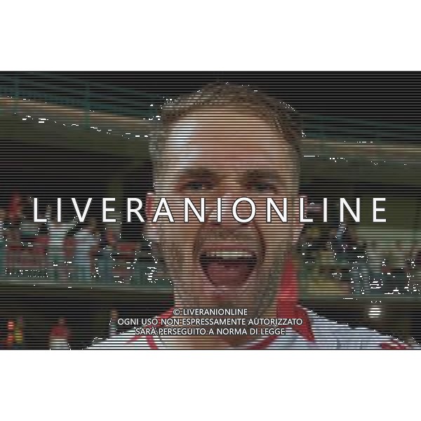 TVEM Giacomo Ricci of SSC Bari celebrates after scoring a goal during the Italian Serie BKT playout match between Ternana Calcio vs SSC Bari on 23 May 2024 at the Libero Liberati stadium in Bari, Italy. Photo by Emmanuele Mastrodonato/ag. Aldo Liverani s.a.s./AGENZIA ALDO LIVERANI SAS