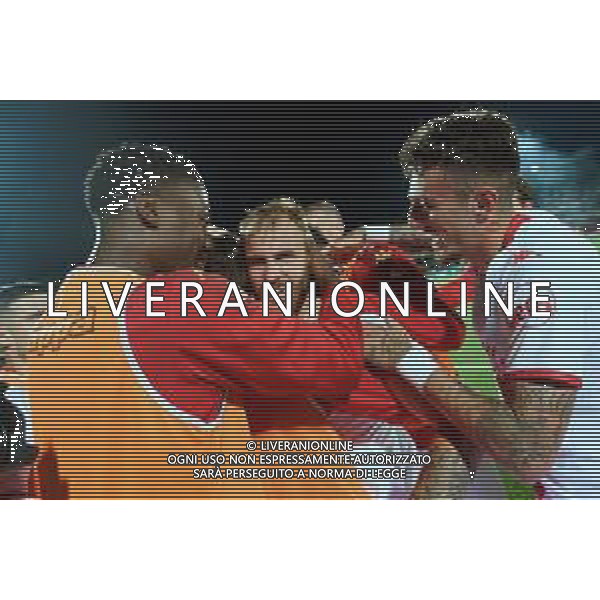 TVEM Giuseppe Sibilli of SSC Bari celebrates after scoring a goal with teammates during the Italian Serie BKT playout match between Ternana Calcio vs SSC Bari on 23 May 2024 at the Libero Liberati stadium in Bari, Italy. Photo by Emmanuele Mastrodonato/ag. Aldo Liverani s.a.s./AGENZIA ALDO LIVERANI SAS