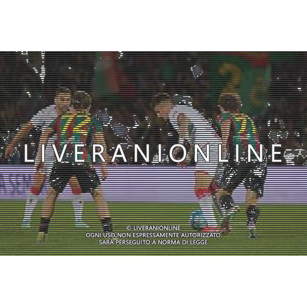 TVEM Marco Nasti of SSC Bari in action against Gregorio Luperini of Ternana Calcio during the Italian Serie BKT playout match between Ternana Calcio vs SSC Bari on 23 May 2024 at the Libero Liberati stadium in Bari, Italy. Photo by Emmanuele Mastrodonato/ag. Aldo Liverani s.a.s./AGENZIA ALDO LIVERANI SAS
