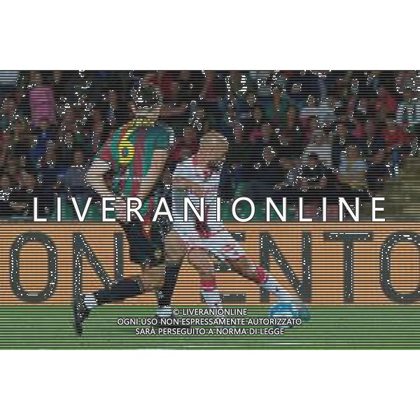 TVEM Ahmad Benali of SSC Bari in action against Christian Dalle Mura of Ternana Calcio during the Italian Serie BKT playout match between Ternana Calcio vs SSC Bari on 23 May 2024 at the Libero Liberati stadium in Bari, Italy. Photo by Emmanuele Mastrodonato/ag. Aldo Liverani s.a.s./AGENZIA ALDO LIVERANI SAS