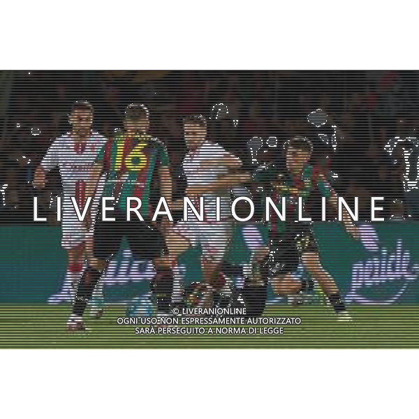 TVEM Giacomo Ricci of SSC Bari in action against Costantino Favasuli of Ternana Calcio during the Italian Serie BKT playout match between Ternana Calcio vs SSC Bari on 23 May 2024 at the Libero Liberati stadium in Bari, Italy. Photo by Emmanuele Mastrodonato/ag. Aldo Liverani s.a.s./AGENZIA ALDO LIVERANI SAS