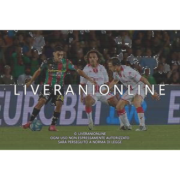 TVEM Filippo Distefano of Ternana Calcio in action against Raffaele Maiello of SSC Bari during the Italian Serie BKT playout match between Ternana Calcio vs SSC Bari on 23 May 2024 at the Libero Liberati stadium in Bari, Italy. Photo by Emmanuele Mastrodonato/ag. Aldo Liverani s.a.s./AGENZIA ALDO LIVERANI SAS
