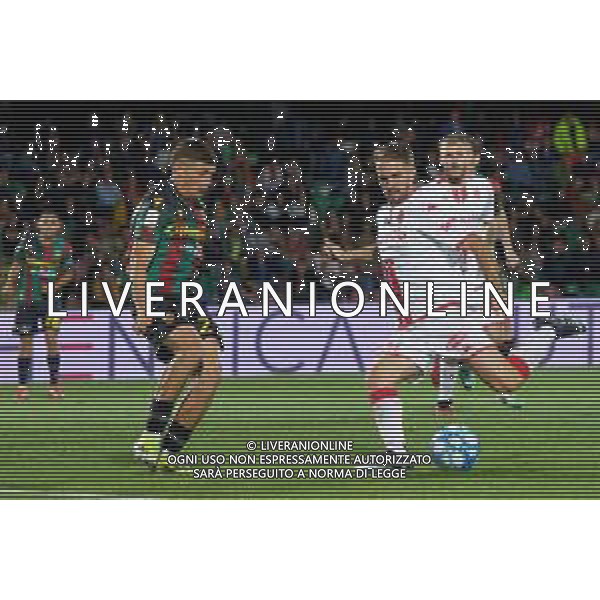 TVEM Giacomo Ricci of SSC Bari scores a goal of 0-2 during the Italian Serie BKT playout match between Ternana Calcio vs SSC Bari on 23 May 2024 at the Libero Liberati stadium in Bari, Italy. Photo by Emmanuele Mastrodonato/ag. Aldo Liverani s.a.s./AGENZIA ALDO LIVERANI SAS