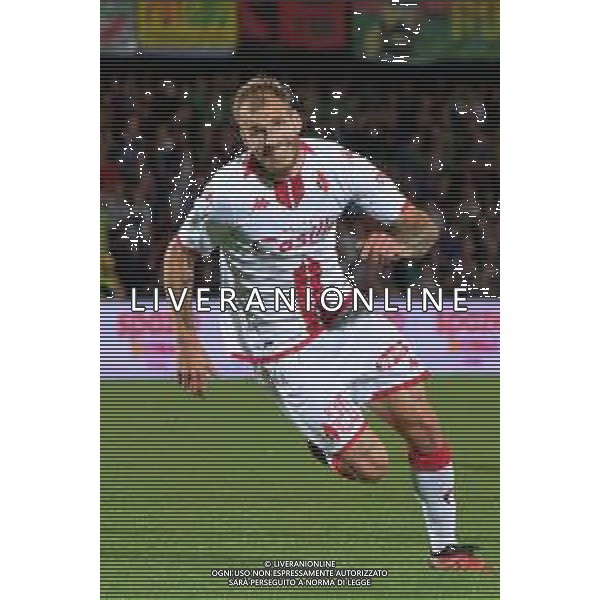 TVEM Giuseppe Sibilli of SSC Bari celebrates after scoring a goal during the Italian Serie BKT playout match between Ternana Calcio vs SSC Bari on 23 May 2024 at the Libero Liberati stadium in Bari, Italy. Photo by Emmanuele Mastrodonato/ag. Aldo Liverani s.a.s./AGENZIA ALDO LIVERANI SAS