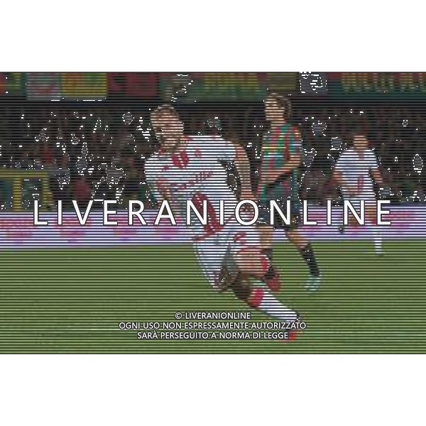 TVEM Giuseppe Sibilli of SSC Bari celebrates after scoring a goal during the Italian Serie BKT playout match between Ternana Calcio vs SSC Bari on 23 May 2024 at the Libero Liberati stadium in Bari, Italy. Photo by Emmanuele Mastrodonato/ag. Aldo Liverani s.a.s./AGENZIA ALDO LIVERANI SAS
