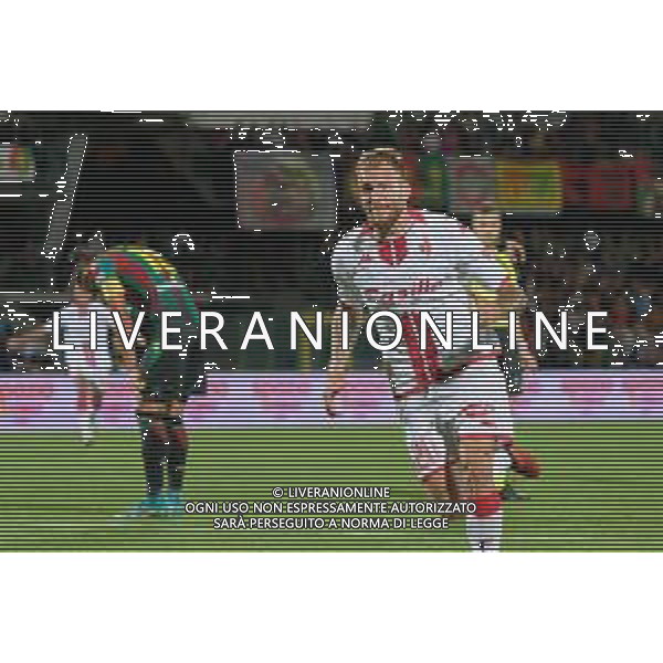 TVEM Giuseppe Sibilli of SSC Bari celebrates after scoring a goal during the Italian Serie BKT playout match between Ternana Calcio vs SSC Bari on 23 May 2024 at the Libero Liberati stadium in Bari, Italy. Photo by Emmanuele Mastrodonato/ag. Aldo Liverani s.a.s./AGENZIA ALDO LIVERANI SAS