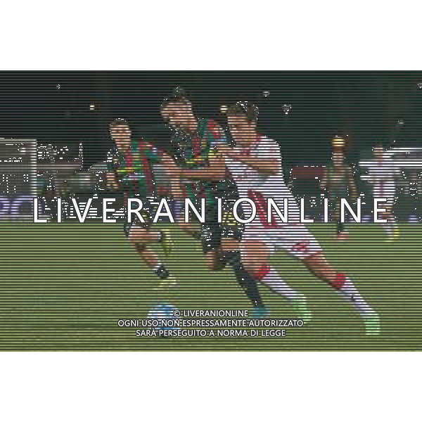 TVEM Gregorio Morachioli of SSC Bari in action against Gabriele Boloca of Ternana Calcio during the Italian Serie BKT playout match between Ternana Calcio vs SSC Bari on 23 May 2024 at the Libero Liberati stadium in Bari, Italy. Photo by Emmanuele Mastrodonato/ag. Aldo Liverani s.a.s./AGENZIA ALDO LIVERANI SAS