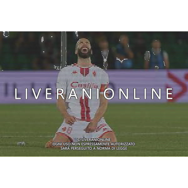 TVEM Valerio Di Cesare of SSC Bari celebrates the victory during the Italian Serie BKT playout match between Ternana Calcio vs SSC Bari on 23 May 2024 at the Libero Liberati stadium in Bari, Italy. Photo by Emmanuele Mastrodonato/ag. Aldo Liverani s.a.s./AGENZIA ALDO LIVERANI SAS