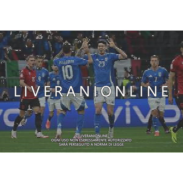 Italia vs Albania - UEFA EURO 2024 nella foto Alessandro Bastoni (Italia) esultanza dopo il gol dell\'1 a 1 Dortmund (GER) 15-06-2024 BVB Stadion Dortmund Campionato Europeo di Calcio - UEFA EURO 2024 fase a gironi - gruppo B 1a giornata foto Roberto Garavaglia/Agenzia Aldo Liverani sas/AGENZIA ALDO LIVERANI SAS