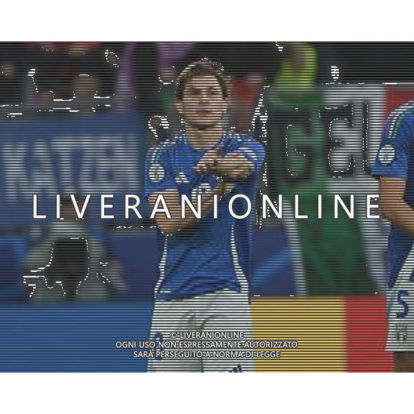 Italia vs Albania - UEFA EURO 2024 nella foto Nicolo\' Barella (Italia) esultanza dopo il gol del 2 a 1 Dortmund (GER) 15-06-2024 BVB Stadion Dortmund Campionato Europeo di Calcio - UEFA EURO 2024 fase a gironi - gruppo B 1a giornata foto Roberto Garavaglia/Agenzia Aldo Liverani sas/AGENZIA ALDO LIVERANI SAS