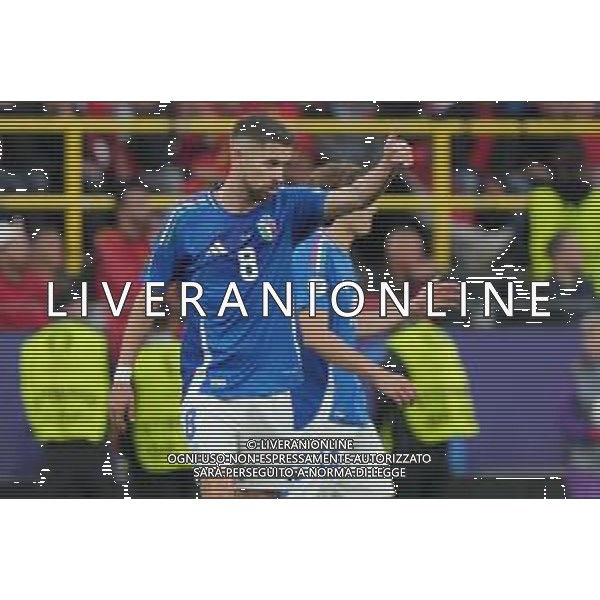 TVEM Jorginho of Italy during the UEFA EURO 2024 group stage match between Albania and Italy at Westfalenstadion on June 15, 2024 in Dortmund, Germany. Photo by Emmanuele Mastrodonato/ag. Aldo Liverani sas/AGENZIA ALDO LIVERANI SAS
