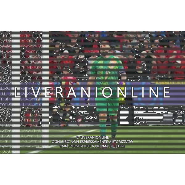 TVEM Gianluigi Donnarumma of Italy disappointment during the UEFA EURO 2024 group stage match between Albania and Italy at Westfalenstadion on June 15, 2024 in Dortmund, Germany. Photo by Emmanuele Mastrodonato/ag. Aldo Liverani sas/AGENZIA ALDO LIVERANI SAS